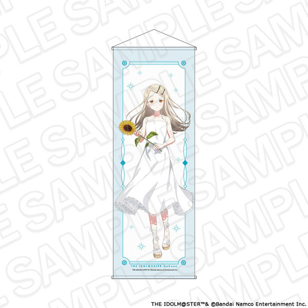 Contents Seed Gakuen iDOLM@STER Jumbo Wall Scroll Hiro Shinosawa sunflower ver.