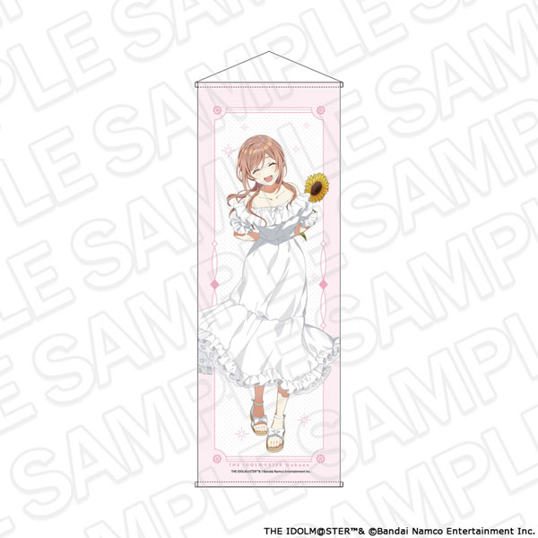 Contents Seed Gakuen iDOLM@STER Jumbo Wall Scroll Rinami Himesaki sunflower ver. hình ảnh 1