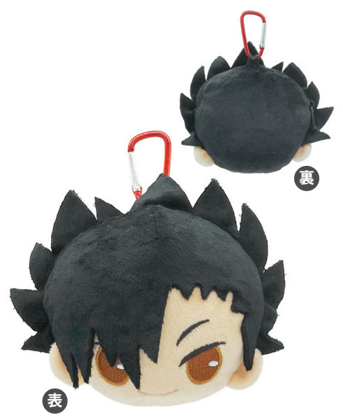 Hasepro Fuwatto Face Pouch w/Carabiner Haikyuu!! 03 Tetsuro Kuroo