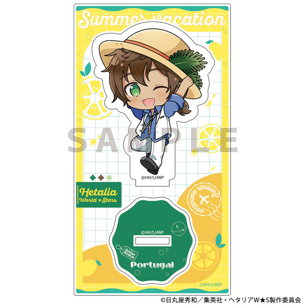 Parflette [Hetalia World Stars] Acrylic Stand (Portugal / Summer Vacation) Bild 1