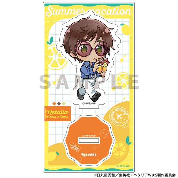 Parflette [Hetalia World Stars] Acrylic Stand (Spain / Summer Vacation)