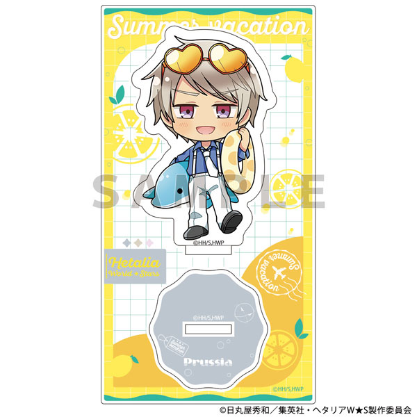 Parflette [Hetalia World Stars] Acrylic Stand (Prussia / Summer Vacation)