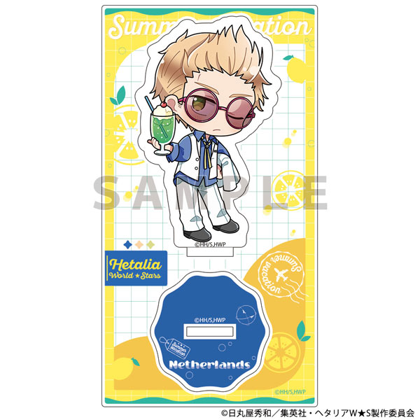 Parflette [Hetalia World Stars] Acrylic Stand (Netherlands / Summer Vacation)