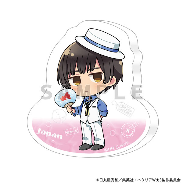 Parflette [Hetalia World Stars] Diecut Acrylic Block (Japan / Summer Vacation) 图片 1