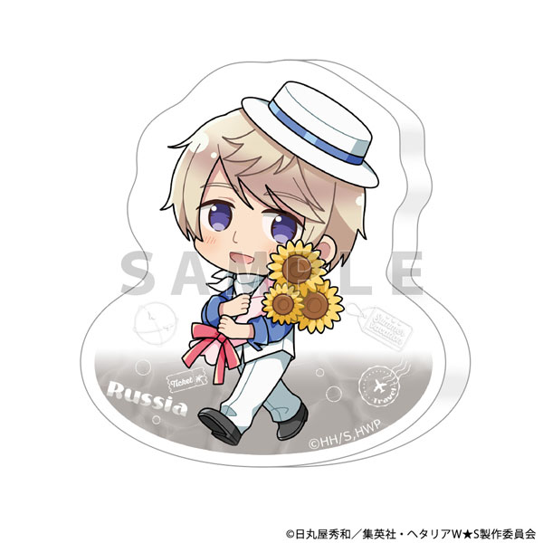Parflette [Hetalia World Stars] Diecut Acrylic Block (Russia / Summer Vacation)