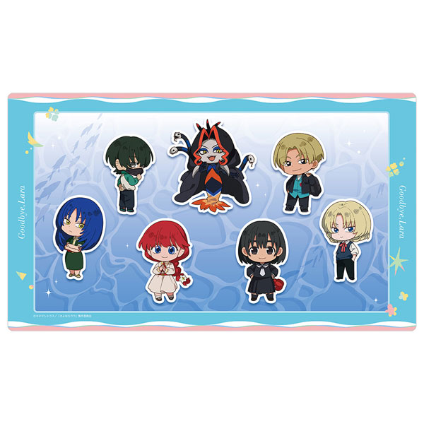 Curtain Damashii [Goodbye, Lala] Rubber Mat (Mini Chara) รูปภาพ 1