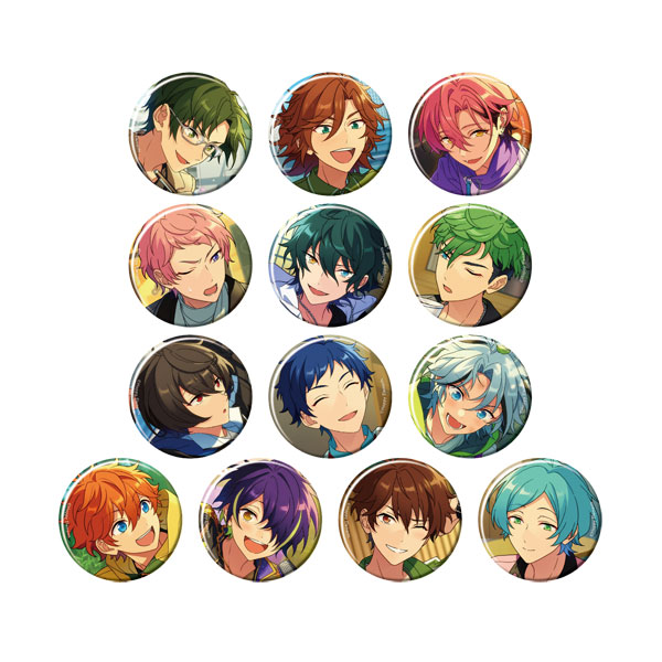 pattythree Ensemble Stars!! Collection Tin Badge [2026 Aug.] -Casual Side- 13Pack BOX image 1
