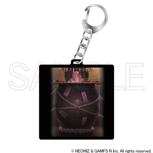 HobbyJAPAN [Exclusive Sale] Brown Dust 2 Slide Acrylic Keychain Hedonist Liberta