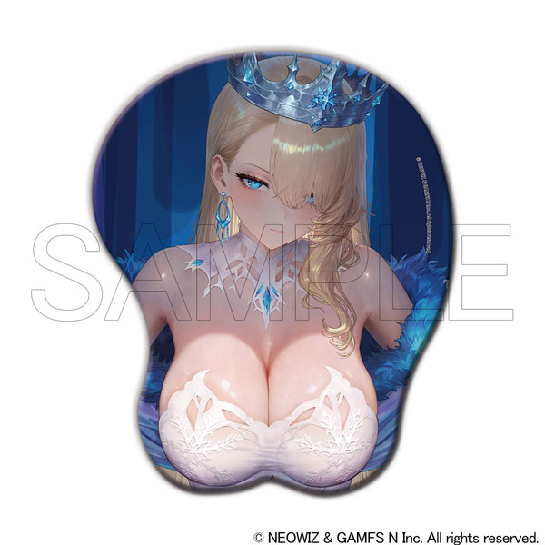 HobbyJAPAN [Exclusive Sale] Brown Dust 2 3D Mouse Pad Frozen Queen Wilhelmina