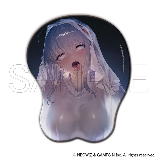 HobbyJAPAN [Exclusive Sale] Brown Dust 2 3D Mouse Pad Boo Ghost Granhildr Bild 1