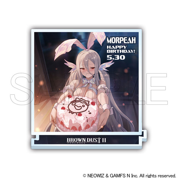 HobbyJAPAN [Exclusive Sale] Brown Dust 2 Birthday Acrylic Stand Daydream Bunny Morpeah