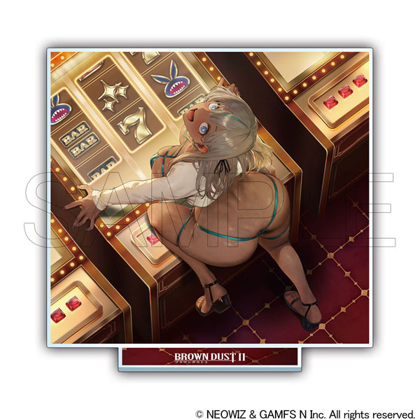 HobbyJAPAN [Exclusive Sale] Brown Dust 2 Acrylic Stand Lucky Bikini Nebris A