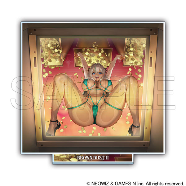 HobbyJAPAN [Exclusive Sale] Brown Dust 2 Acrylic Stand Lucky Bikini Nebris B