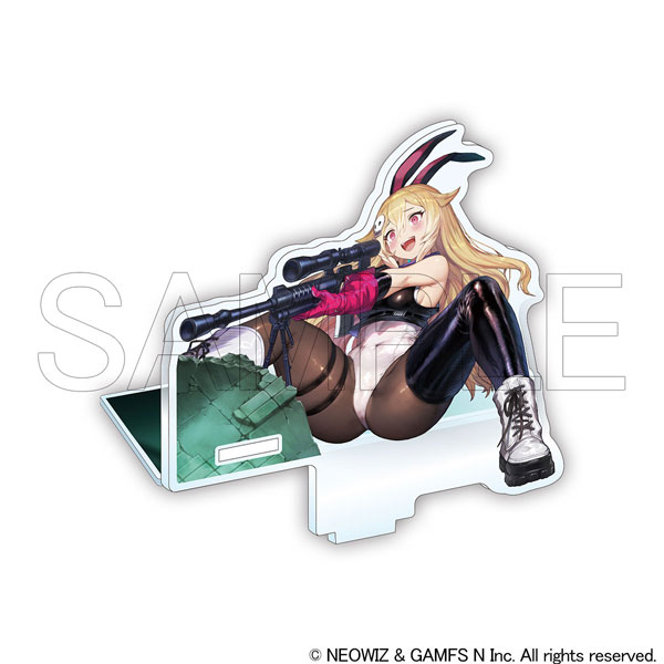 HobbyJAPAN [Exclusive Sale] Brown Dust 2 Sitting Acrylic Stand Neon Stalker Liatris 图片 1