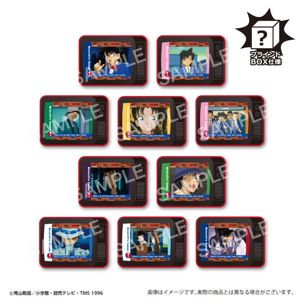 Marimo Craft Detective Conan Secret Collection TV-shaped Magnet Character Moment Selection Vol.2 10Pack BOX