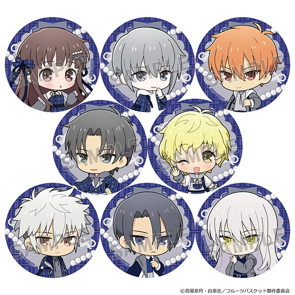 Parflette Fruits Basket Trading Can Magnet BOX (Checkered Coordination / Mini Chara) 8Pack BOX 圖片 1
