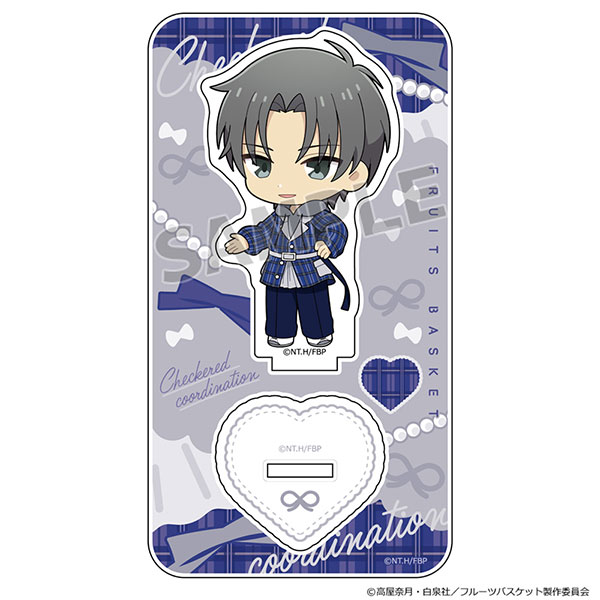 Parflette Fruits Basket Acrylic Stand (Shigure Soma / Checkered Coordination) รูปภาพ 1