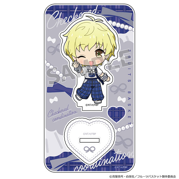 Parflette Fruits Basket Acrylic Stand (Momiji Soma / Checkered Coordination)