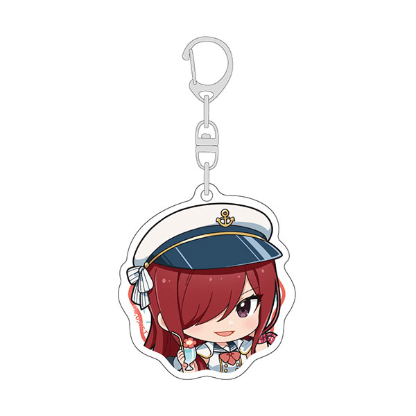 Parflette FAIRY TAIL 100 Years Quest Acrylic Keychain (Erza / Marine Look)