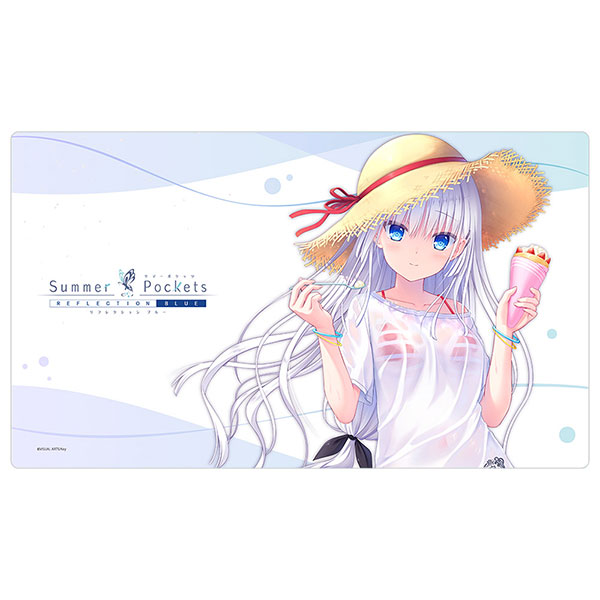 Curtain Damashii Summer Pockets REFLECTION BLUE Rubber Mat (Shiroha Naruse / Summer Fest 2024)