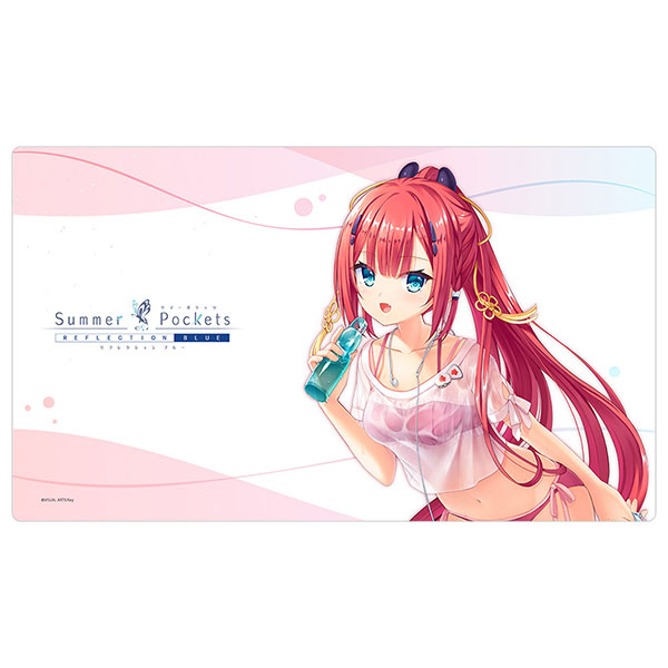 Curtain Damashii Summer Pockets REFLECTION BLUE Rubber Mat (Shiki Kamiyama / Summer Fest 2024)