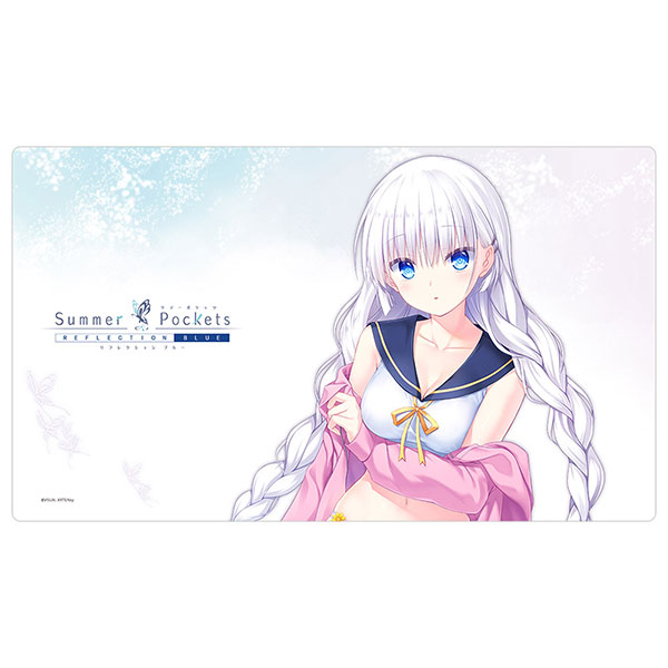 Curtain Damashii Summer Pockets REFLECTION BLUE Rubber Mat (Shiroha Naruse / Summer Fest 2025) image 1