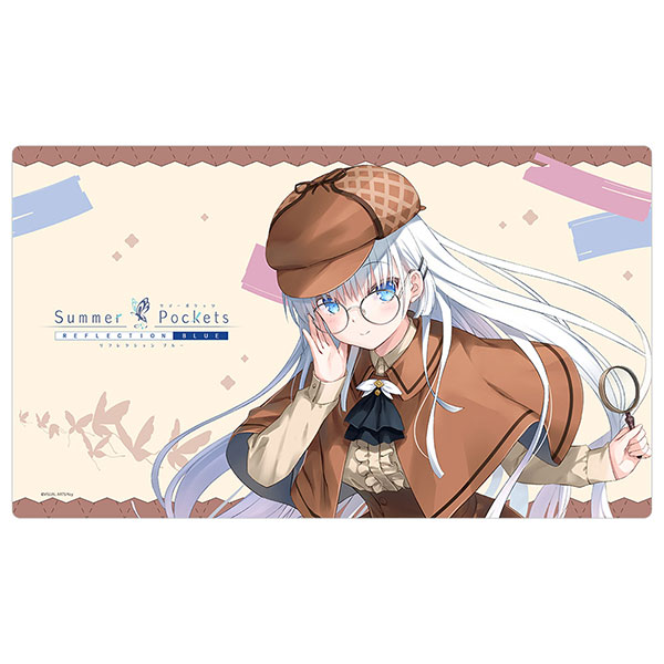 Curtain Damashii Summer Pockets REFLECTION BLUE Rubber Mat (Shiroha Naruse / Detective)