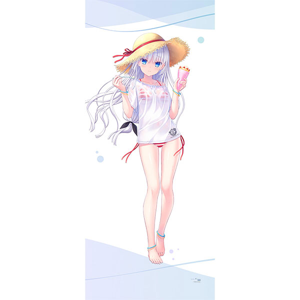Curtain Damashii Summer Pockets REFLECTION BLUE Jumbo Wall Scroll (Shiroha Naruse / Summer Fest 2024)