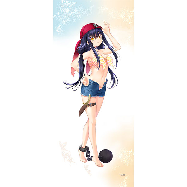 Curtain Damashii Summer Pockets REFLECTION BLUE Jumbo Wall Scroll (Kamome Kushima / Summer Fest 2025)