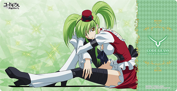 Broccoli Character All Purpose Rubber Mat Slim Code Geass: Lelouch of the Rebellion "C.C."