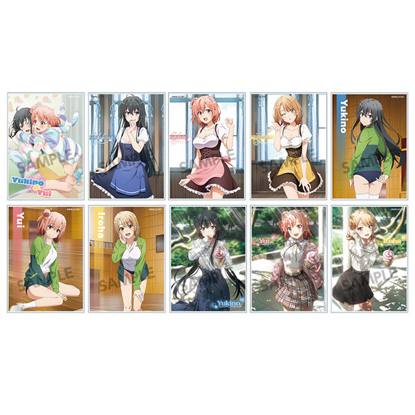 Hobby Stock My Teen Romantic Comedy SNAFU Series Trading Acrylic Card vol.5 10Pack BOX