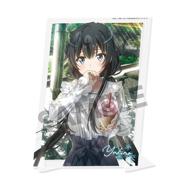 Hobby Stock My Teen Romantic Comedy SNAFU. Completion Visual Acrylic Plate Yukino Yukinoshita Theme Park Date ver.