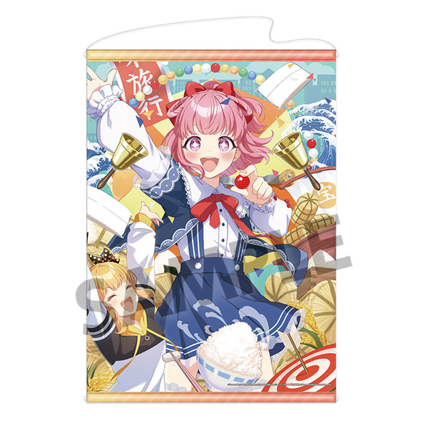 Hobby Stock Shine Post Be Your Idol! B2 Wall Scroll vol.3 Hinatsu Hinomoto & Remi Nashinoki gambar 1
