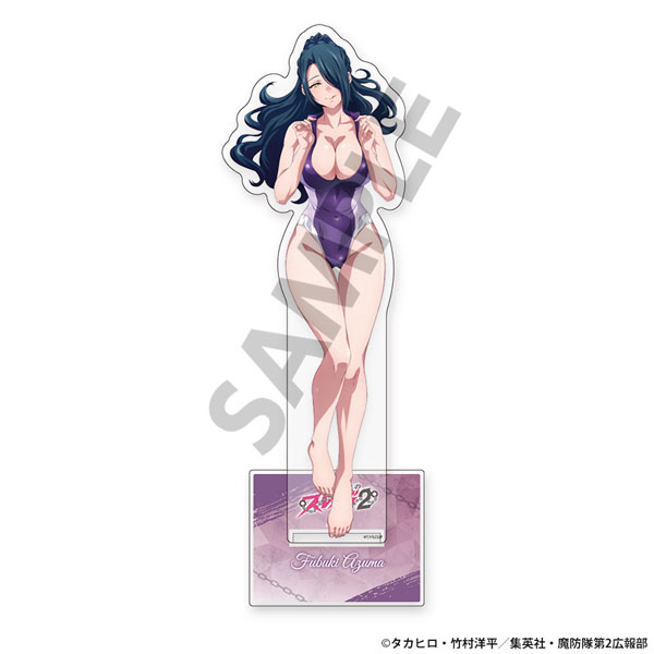 Hobby Stock Chained Soldier 2 New Illustration BIG Acrylic Stand Fubuki Azuma Competition Swimsuit ver. A 图片 1
