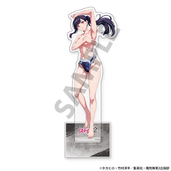 Hobby Stock 쇠사슬 병사 2 신규 일러스트 BIG 아크릴 스탠드 야마시로 렌 경기용 수영복 ver. B 이미지 1