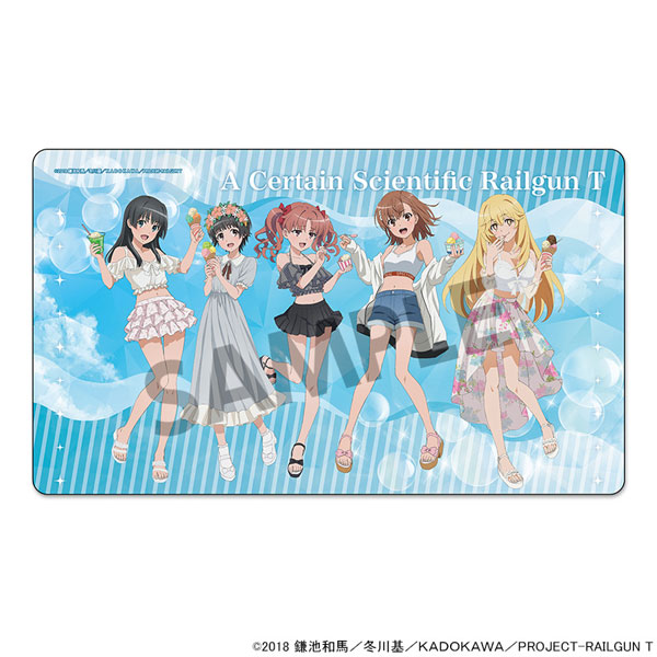 Hobby Stock 어떤 과학의 초전자포 T 신규 일러스트 러버 매트 Vacation ver.