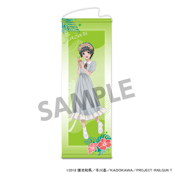 Hobby Stock Toaru Kagaku no Railgun T New Illustration Slim Wall Scroll Kazari Uiharu Vacation ver.