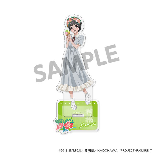 Hobby Stock Toaru Kagaku no Railgun T New Illustration Acrylic Stand Kazari Uiharu Vacation ver. image 1
