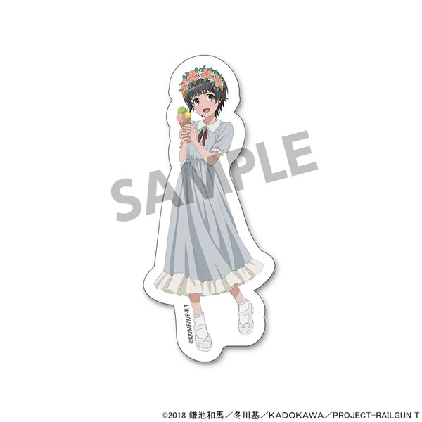 Hobby Stock Toaru Kagaku no Railgun T New Illustration Diecut Sticker Kazari Uiharu Vacation ver.