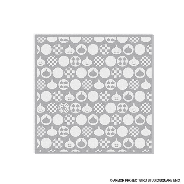 Square Enix Smile Slime Japanese Style Series Dragon Quest Gauze Handkerchief Gray imagen 1