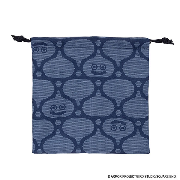 Square Enix Smile Slime Japanese Style Series Dragon Quest Drawstring Bag Blue