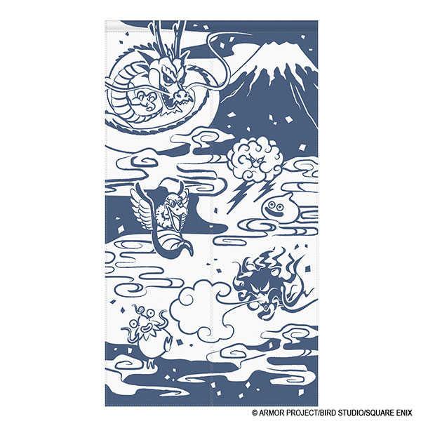 Square Enix Smile Slime Japanese Style Series Dragon Quest Split Curtain Sky image 1