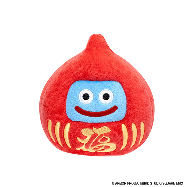 Square Enix Smile Slime Dragon Quest Plush M Daruma Slime Red