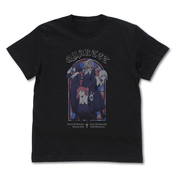 COSPA Fate/strange Fake Quartet T-shirt /BLACK-S