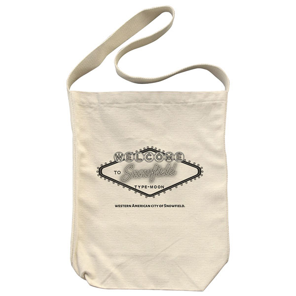 COSPA Fate/strange Fake WELCOME TO Snowfield Shoulder Tote Bag /NATURAL 图片 1