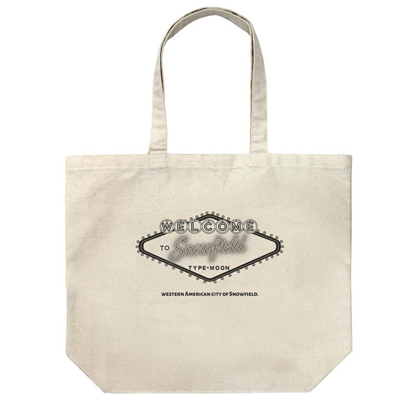 COSPA Fate/strange Fake WELCOME TO Snowfield Large Tote Bag /NATURAL