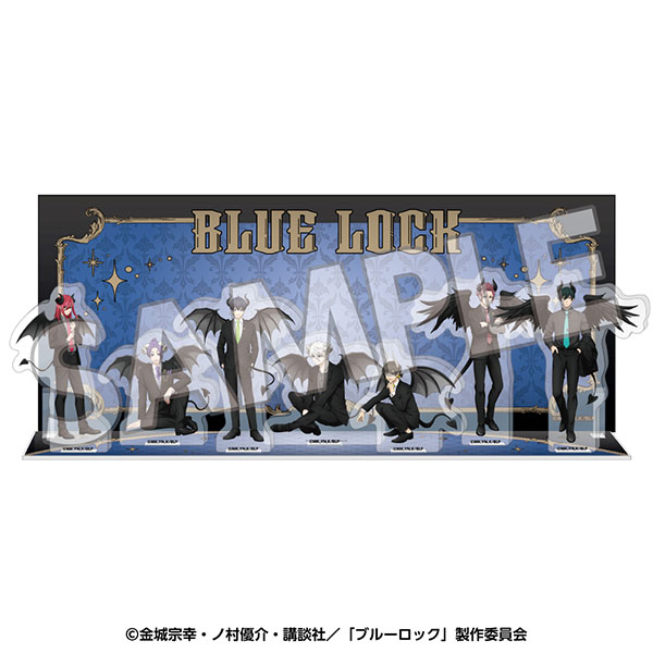 YTE Bluelock Acrylic Diorama Stand w/Background Card Memorial (Seven Deadly Sins)