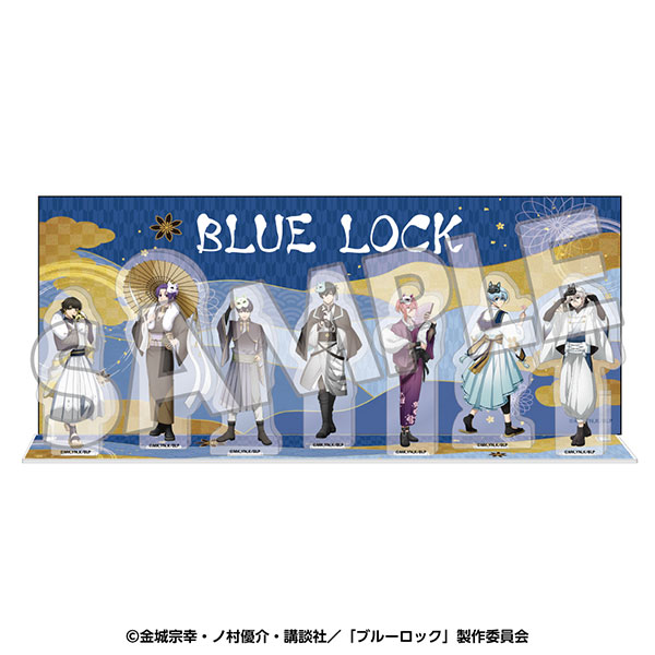 YTE Bluelock Acrylic Diorama Stand w/Background Card Memorial (Ayakashi)