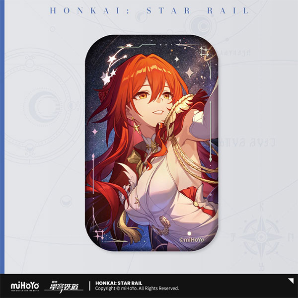 miHoYo Honkai: Star Rail Light Cone Series Tinplate Badge - Himeko / Nova