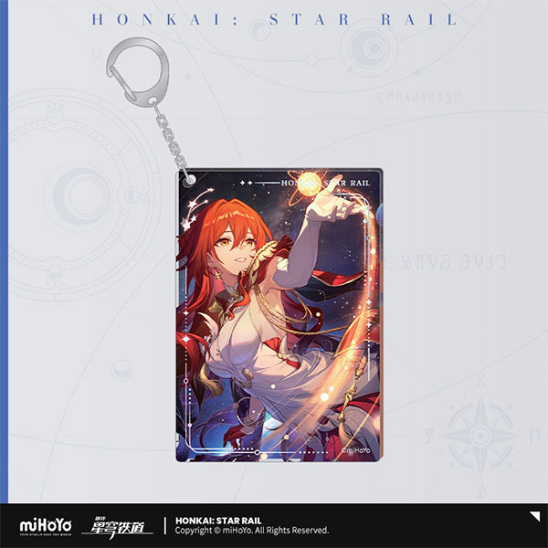 miHoYo Honkai: Star Rail Light Cone Acrylic Keychain - Himeko / Nova image 1